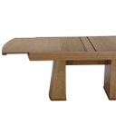 Ver imagem 4 de Mesa Jantar Extensível Ilhabela Nacional Móveis Retangular 200cm (largura) Base e Tampo Madeira Am