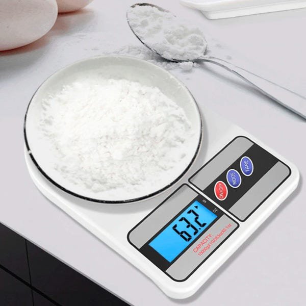 Balança Digital De Precisão Cozinha 10 KG Nutrição e Dieta - 6