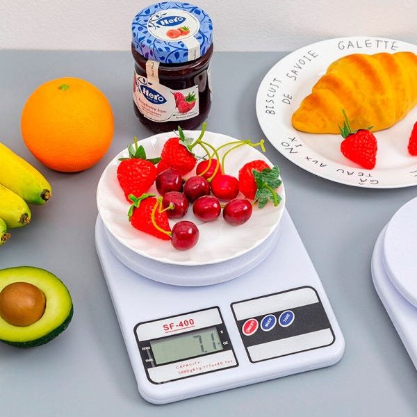 Balança Digital De Precisão Cozinha 10 KG Nutrição e Dieta - 3