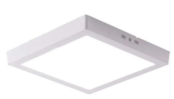 Painel Plafon LED 18W Sobrepor Bivolt 6500K Branco-Frio