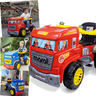 Carrinho de Passeio e Pedal Infantil Maral Truck Bombeiro - 2