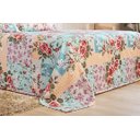 Ver imagem 3 de Cobre Leito Casal King Arezzo Piquet 3 Peças Patchwork Tiffany
