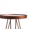 Conjunto Mesa Lateral Cobre Tampo Com Espelho - Sanna Decor - 7