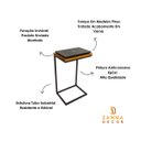 Ver imagem 2 de Mesa De Apoio Lateral Ou De Canto Para Sofá 65 Cm