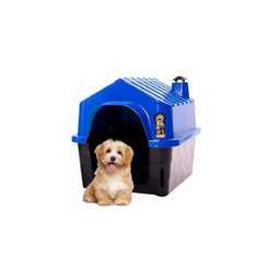 Casa Casinha Para Cachorro/cães Pequenas Desmontável Nº1:Azul - 5