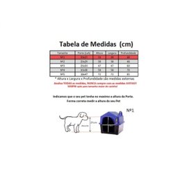 Casa Casinha Para Cachorro/cães Pequenas Desmontável Nº1:Azul - 2