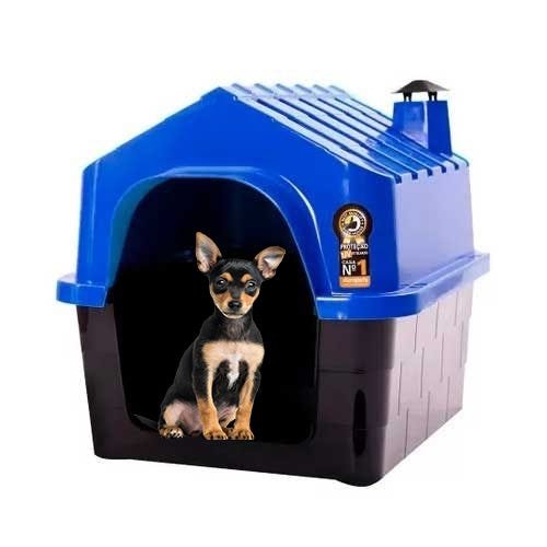 Casa Casinha Para Cachorro/cães Pequenas Desmontável Nº1:Azul - 3