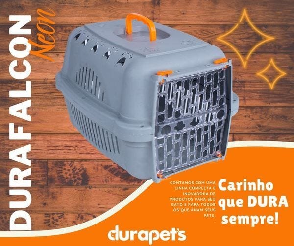 Caixa DeTransporte Para Cachorros/Gatos Durapets N:2:laranja - 4