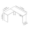 Ver imagem 2 de Escrivaninha com Gaveta