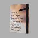 Ver imagem 2 de Quadro Placa Decorativa - Jesus -tamanho 30x45cm