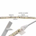 Ver imagem 2 de Fita Led Hiper Brilho 127v 18w/m 4000k 2835 Pro 1494 Gaya St2994