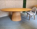 Ver imagem 3 de Mesa de Jantar Cone Oval 198x122cm Tampo Madeira Freijó Base Madeira Freijó - Marrom