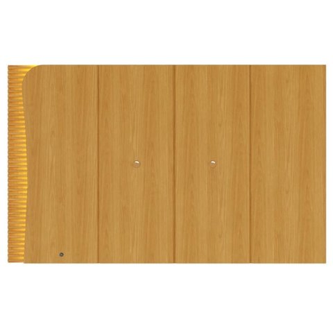 Painel Tv 65 Pol Suspenso 217cm com Led Dante Naturale C05 - Mpozenato