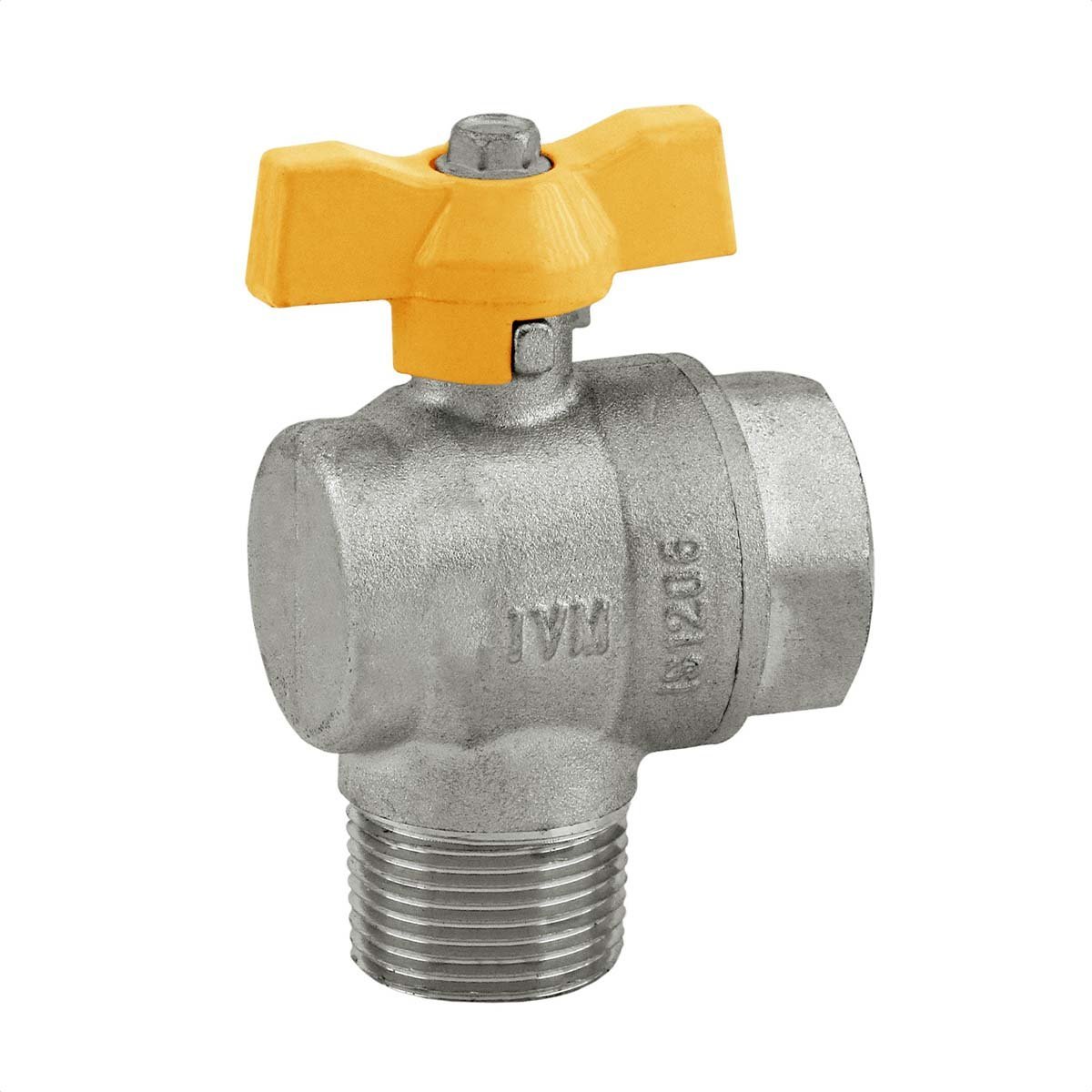 Registro Para Gás Esfera Angular 90º 1/2'' M X F Ivm Italy - 2