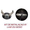 Ver mais imagens de Pendente Orbit 4 Esferas 20W Preto 90x12x28cm