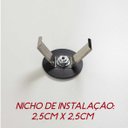 Ver imagem 7 de Pendente Orbit 4 Esferas 20W Preto 90x12x28cm