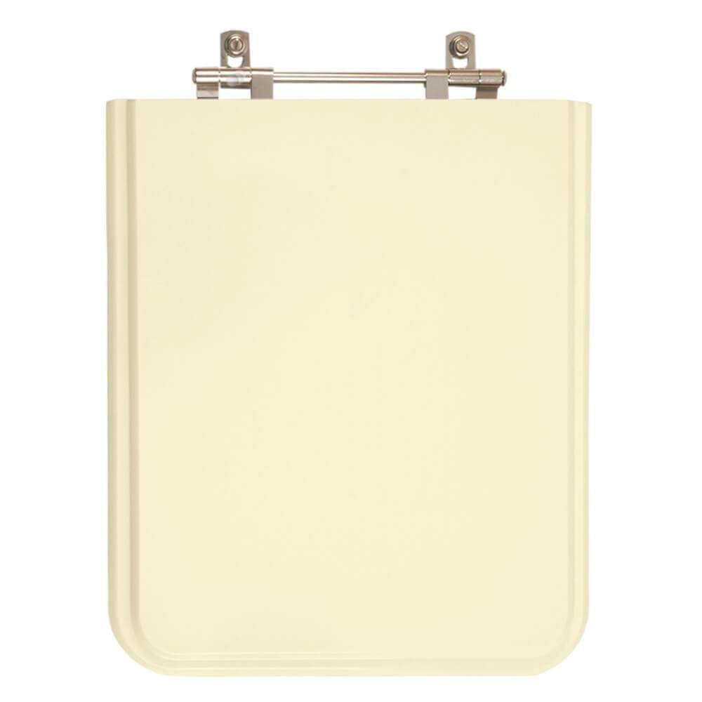 Assento Sanitário Acrílico Square Bege para Vaso Cidamar - 1