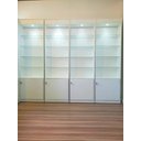 Ver imagem 2 de Kit Armário Vitrine Estante Expositor Led