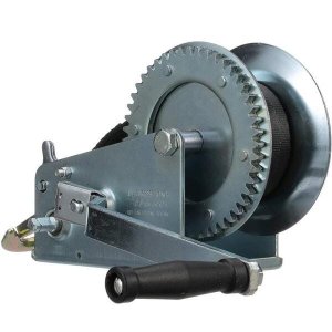 Guincho Manual Catraca De 2000Lbs Com Fita E Tração 1350Kg
