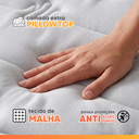 Ver imagem 5 de Cama Box Baú Solteiro Colchão Espuma D33 Pillow Top Van Gogh 88x188x65cm Hellen