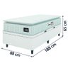 Cama Box Baú Solteiro Colchão Espuma D33 Pillow Top Van Gogh 88x188x65cm Hellen - 5