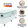 Cama Box Baú Solteiro Colchão Espuma D33 Pillow Top Van Gogh 88x188x65cm Hellen - 6