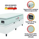 Ver imagem 6 de Cama Box Baú Solteiro Colchão Espuma D33 Pillow Top Van Gogh 88x188x65cm Hellen