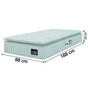 Ver imagem 4 de Cama Box Baú Solteiro Colchão Espuma D33 Pillow Top Van Gogh 88x188x65cm Hellen