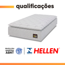 Ver imagem 6 de Cama Box Baú Solteiro Colchão Espuma D33 Pillow Top Van Gogh 88x188x65cm Hellen