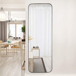 Espelho Retangular Corpo Inteiro C/ Moldura 170 X 70 Grande:preto - 5