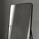 Ver imagem 1 de Espelho Retangular Corpo Inteiro c/ Moldura 150 x 60 Grande:Preto