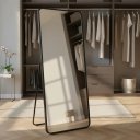 Ver imagem 3 de Espelho Retangular Corpo Inteiro c/ Moldura 150 x 60 Grande:Preto