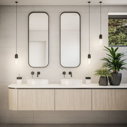 Espelho Retangular Corpo Inteiro C/ Moldura 170 X 70 Grande:preto - 7