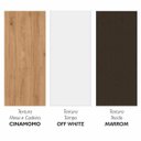 Ver imagem 6 de Conjunto Sala de Jantar 4 Cadeiras com Vidro York Cinamomo - M.arapongas Cinamomo/off White/marrom