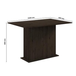 Conjunto Sala de Jantar 4 Cadeiras Imbuia Catar - Móveis Arapongas Imbuia/Creme - 2