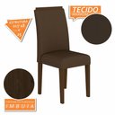 Ver imagem 6 de Conjunto Sala de Jantar 6 Cadeiras com Vidro Gunma Móveis Arapongas Imbuia/marrom