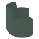Ver imagem 5 de Sofá 4 Lugares Curvo Sala de Estar Living Cancún D02 Linho Verde Musgo 230 cm C-117 - Lyam Decor