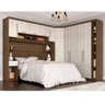 Guarda-roupa Casal Modulado Brenda 4 Peças Ter/nat Móveis Arapongas Terraro/naturaly - 1