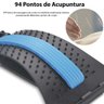 Apoio Encosto Coluna Lombar Massageador Para Alívio Postura 3 Níveis - 6