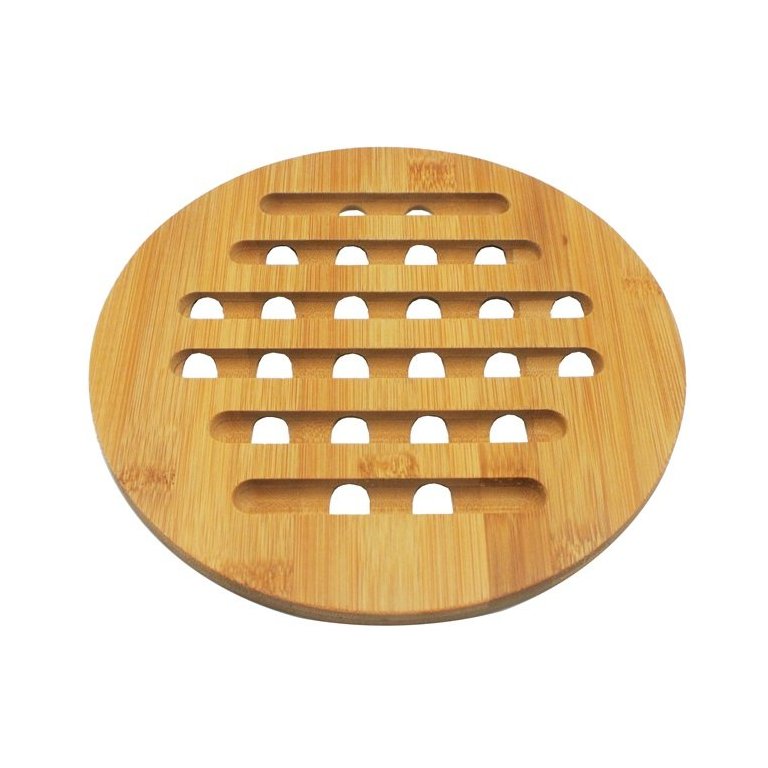 Descanso de Panela de Bambu Dia.15cm - Mozcada Descanso de Panela de Bambu Dia.15cm - Mozcada