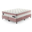Ver imagem 1 de Cama Box Colchão King Size com Molas Ensacadas Master 193x203x77cm Rosê
