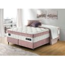 Ver imagem 2 de Cama Box Colchão King Size com Molas Ensacadas Master 193x203x77cm Rosê