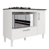 Balcão para Cooktop Mila 1 Pt 1 Gav Móveis Arapongas - 1
