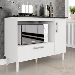 Balcão para Cooktop Mila 1 Pt 1 Gav Móveis Arapongas - 2