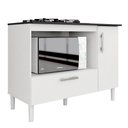 Ver imagem 1 de Balcão para Cooktop Mila 1 Pt 1 Gav Móveis Arapongas