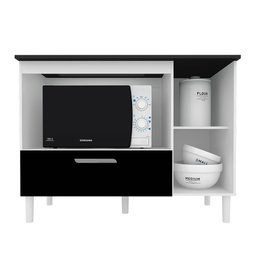 Balcão para Cooktop Mila 1 Pt 1 Gav Móveis Arapongas - 3