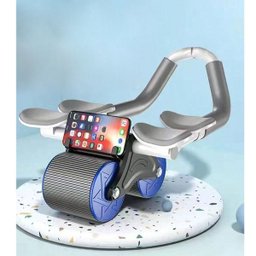 Rolo Abdominal Roda Musculaçao Exercicio Abdomen Ombro Braço Prancha Academia Treino Musculo Ativida - 3