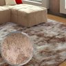 Tapete Quarto/Sala Peludo Atrativo 2,00Mx3,00M Bege Casen Bege - 4