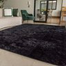 Tapete para Sala Quarto Apolo Textil Retangular 300x200cm Preto Casen - 4