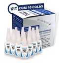 Ver imagem 1 de Kit 10 Cola Instantânea Tek Bond 793 20g